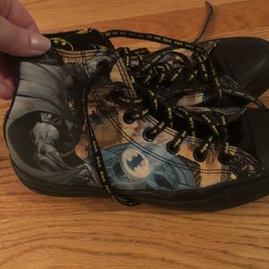 Converse limited edition Batman vs Superman, used only twice